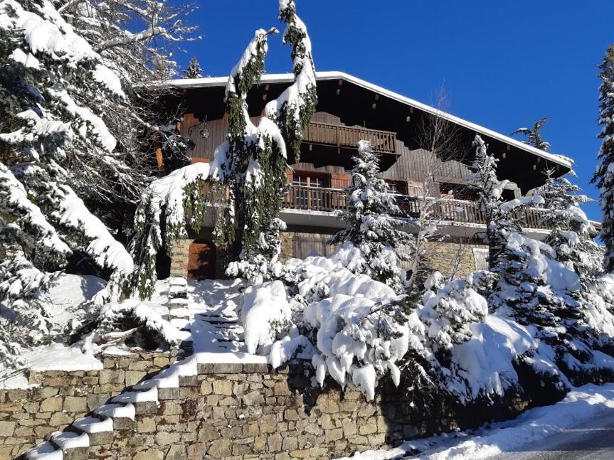 Chalet Horizon Blanc Межев Экстерьер фото