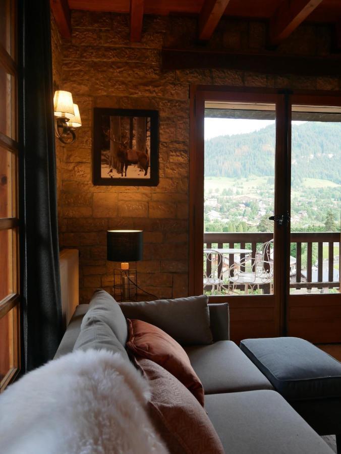 Chalet Horizon Blanc Межев Экстерьер фото
