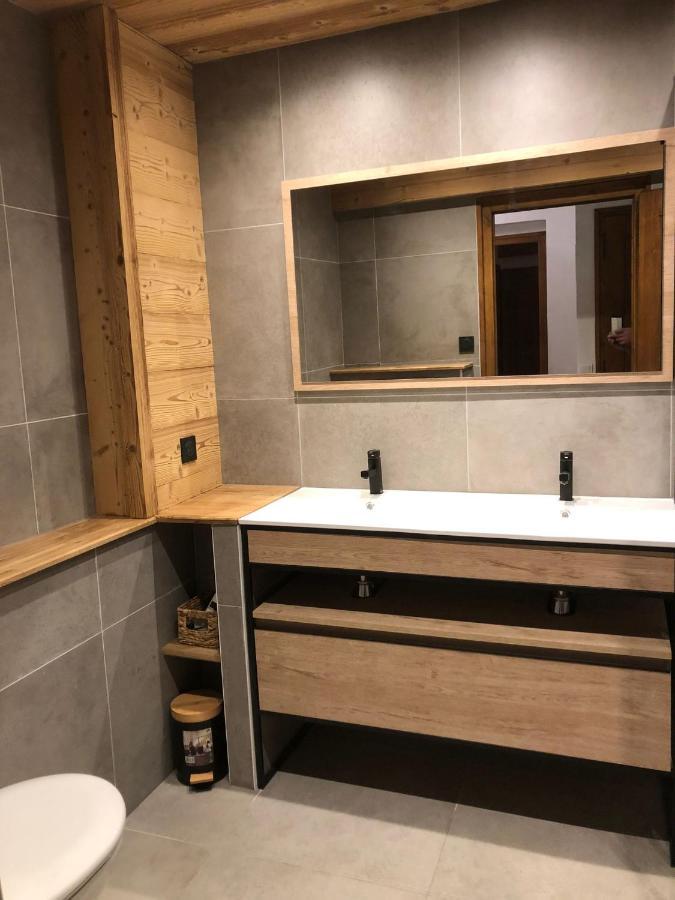 Chalet Horizon Blanc Межев Экстерьер фото