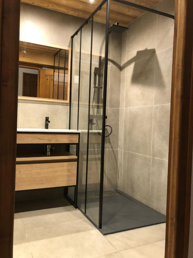 Chalet Horizon Blanc Межев Экстерьер фото