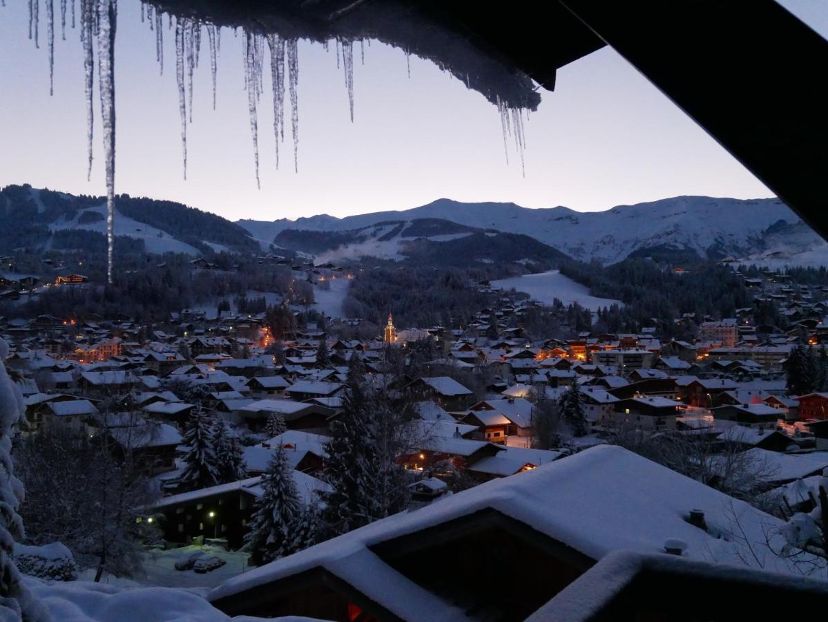 Chalet Horizon Blanc Межев Экстерьер фото