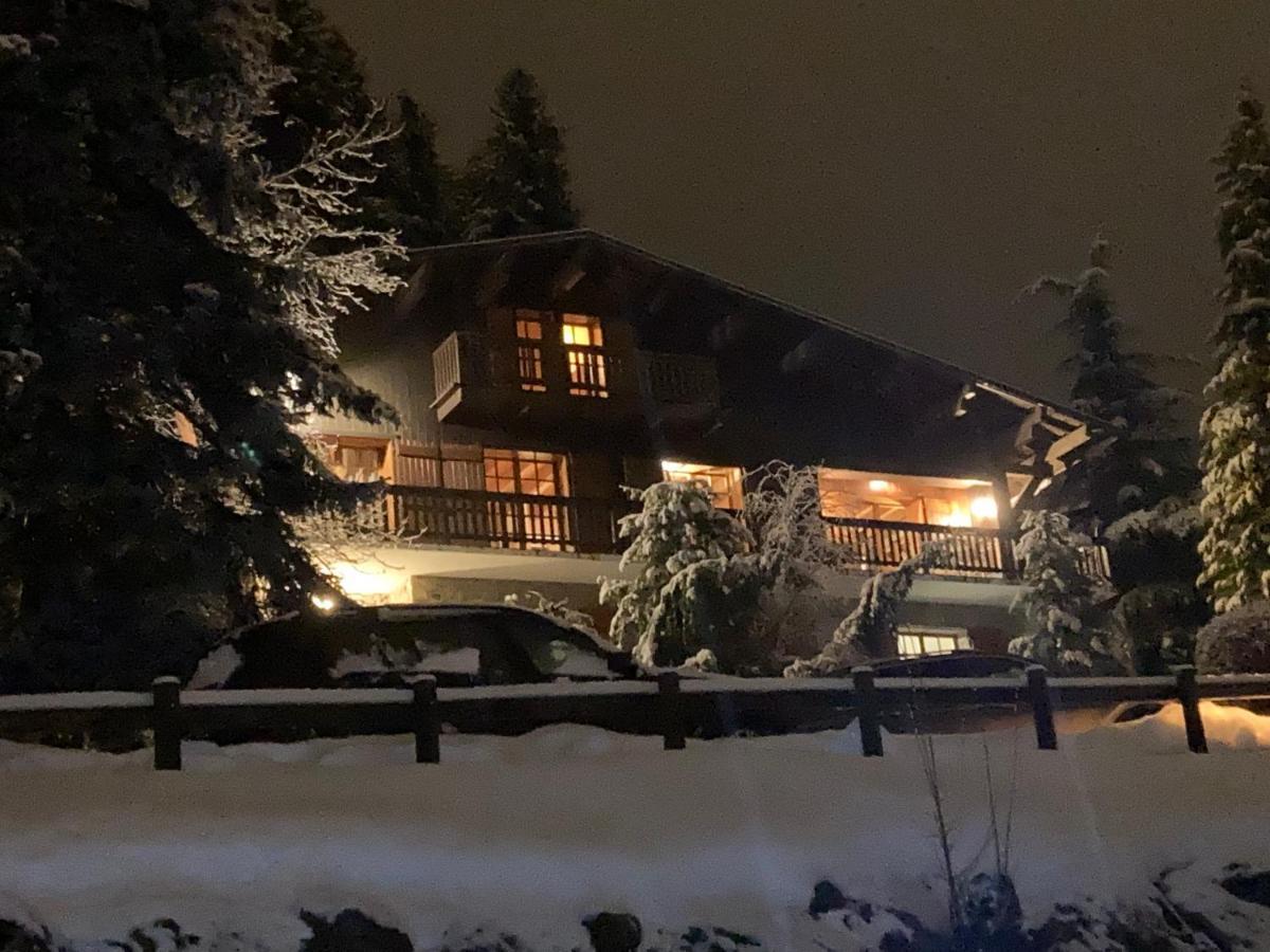 Chalet Horizon Blanc Межев Экстерьер фото