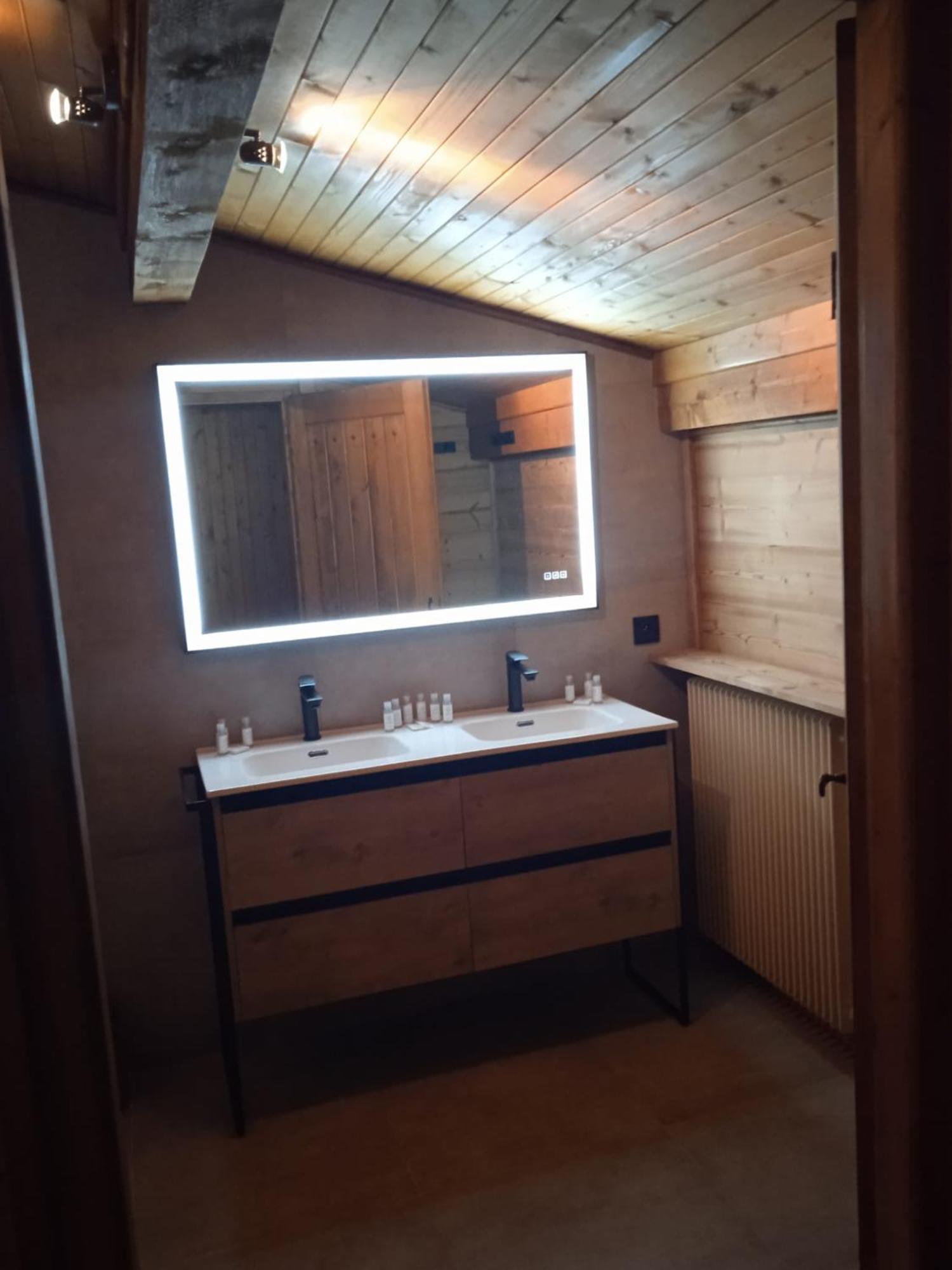 Chalet Horizon Blanc Межев Экстерьер фото