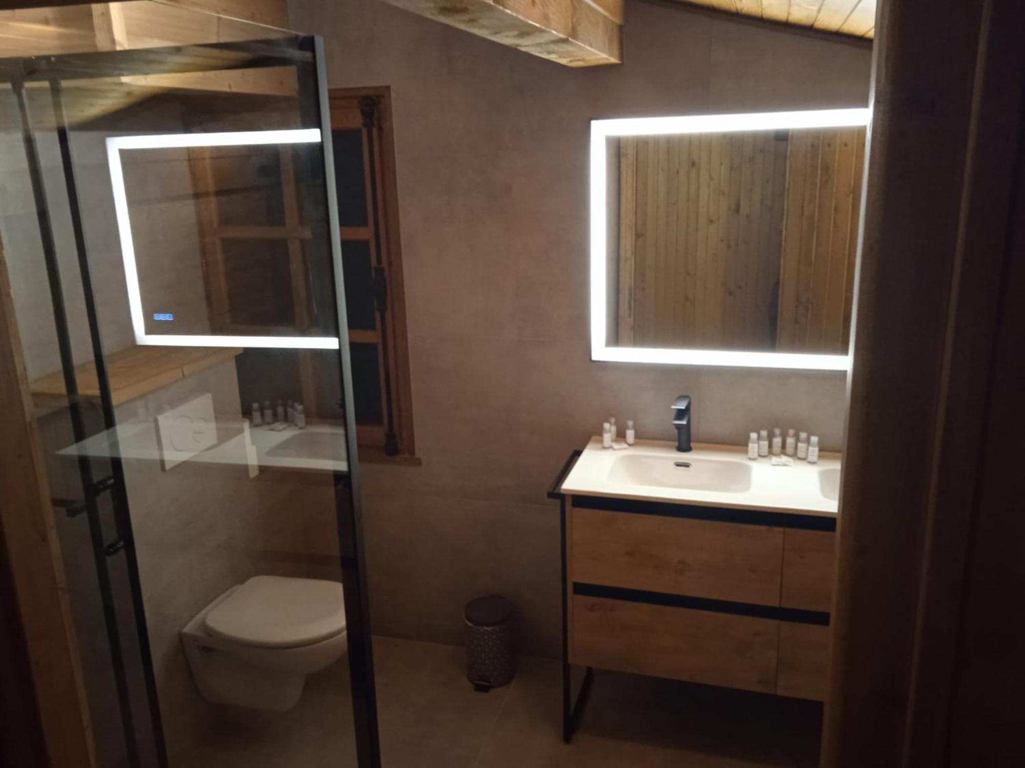 Chalet Horizon Blanc Межев Экстерьер фото